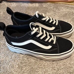 Vans Black and White Women's Sneakers